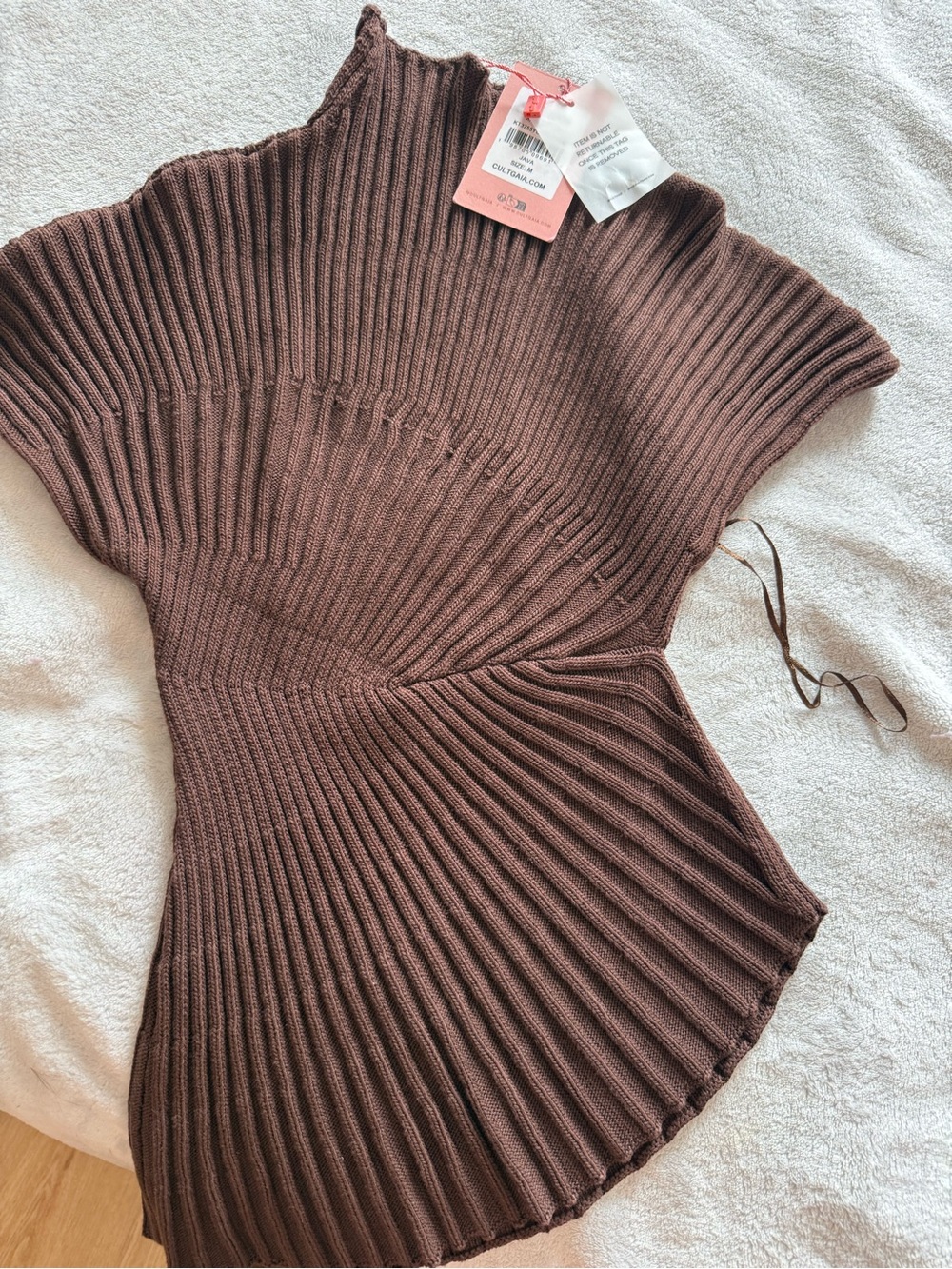 CULT GAIA JAVA Ribbed Knit Women's Sweater - Picture 4 of 6